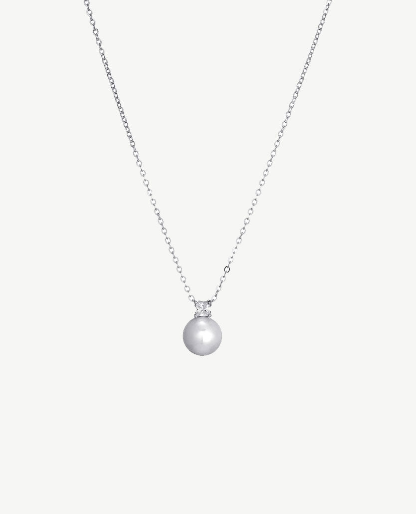 Korte Ketting Dames – Elegante Parel – Tijdloze Stijl 1