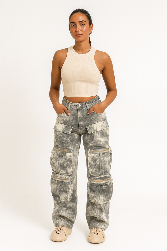 CamoFlex Cargo Broek – Gedurfde Stijl 1