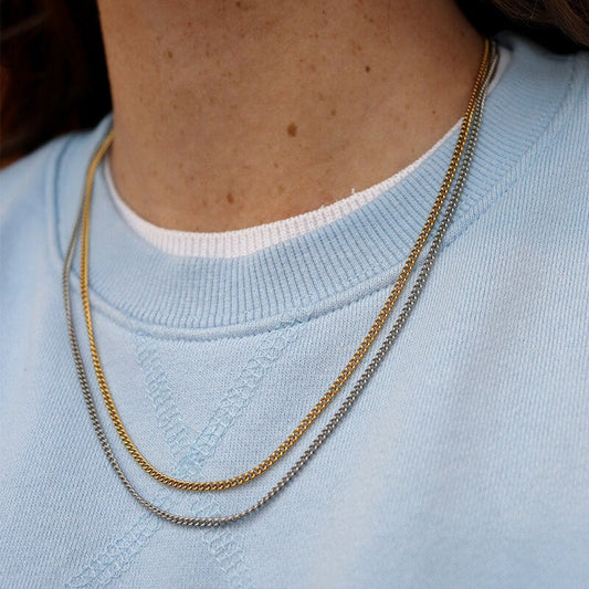 EASY NECKLACE – Gelaagde Ketting Dames – Trendy Look 1