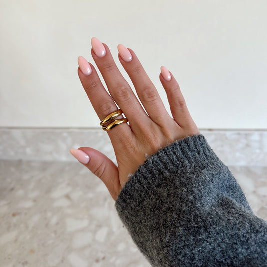 Elegante Ring – Duurzaam Verguld Design – Tijdloos Sieraad 1