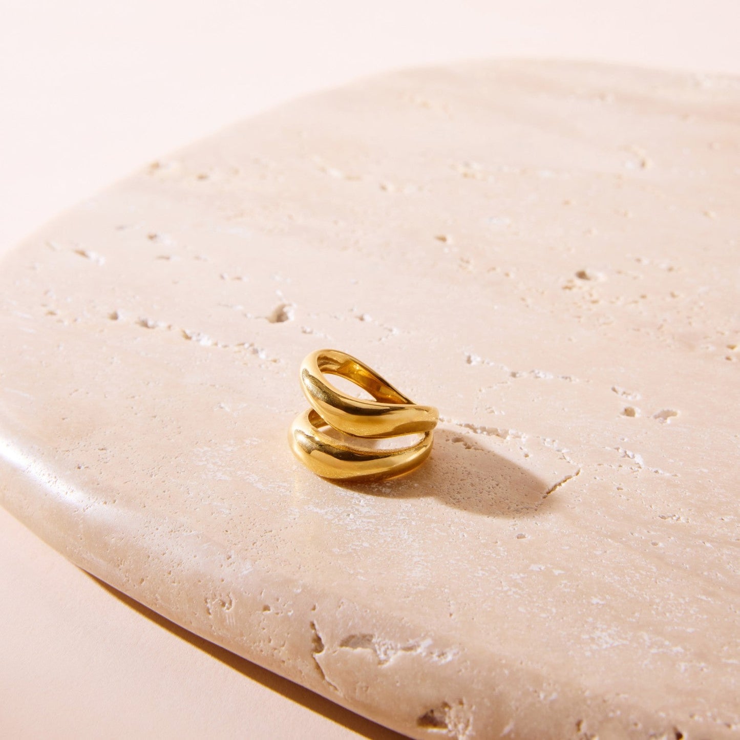 Elegante Ring – Duurzaam Verguld Design – Tijdloos Sieraad 4