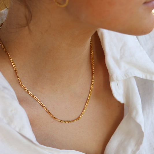 FIGARO – Gouden Ketting Dames – Tijdloos Ontwerp 1