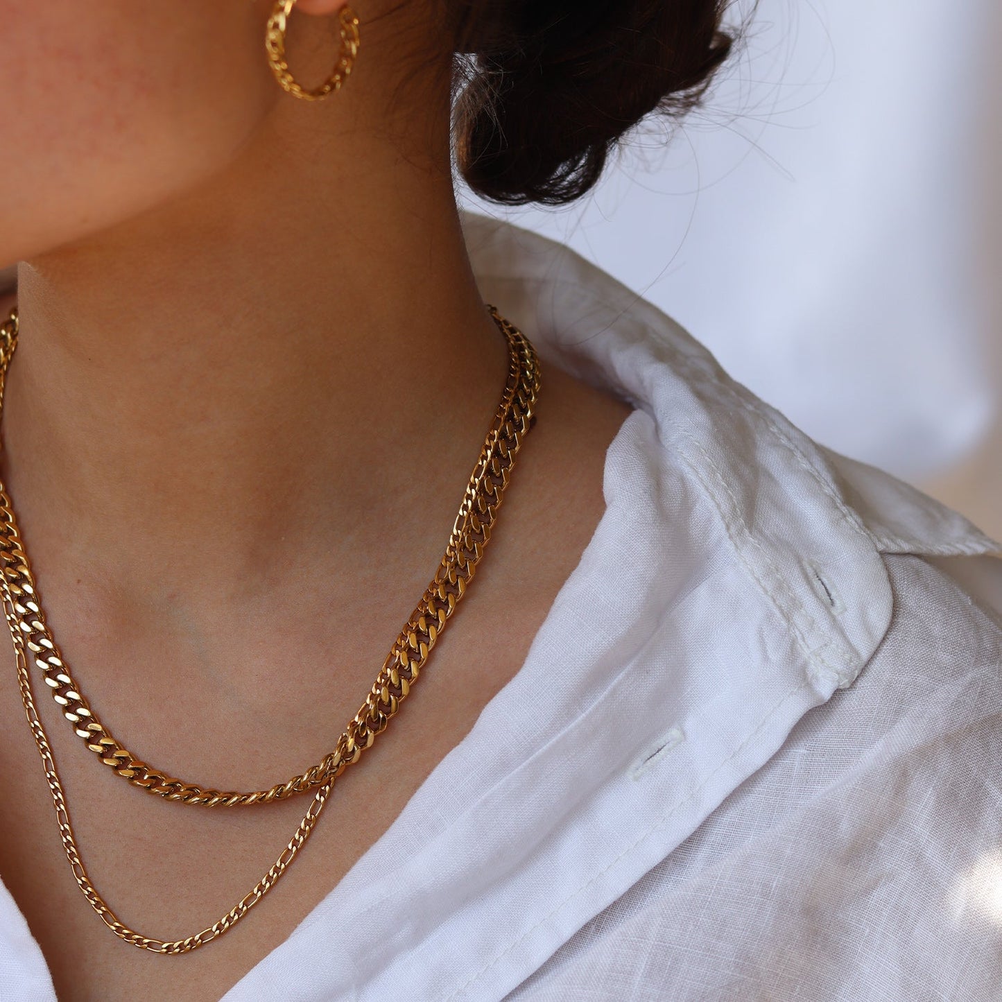 FIGARO – Gouden Ketting Dames – Tijdloos Ontwerp 3