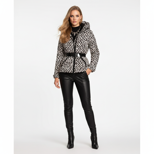 Gewatteerde Damesjas Winter – Sportief Chic Design 1