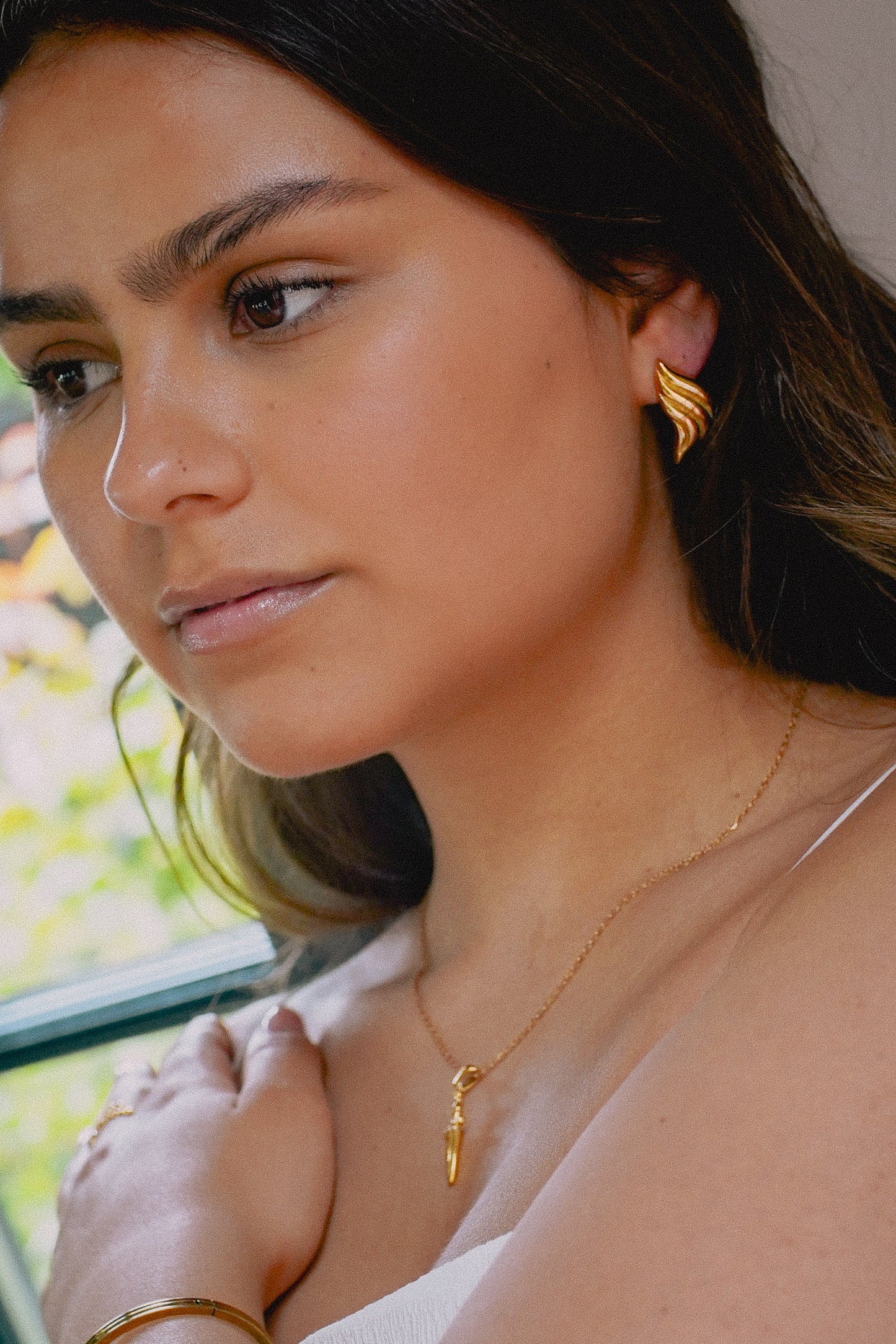 Gouden Oorbellen Dames – Duurzaam Ontwerp 2