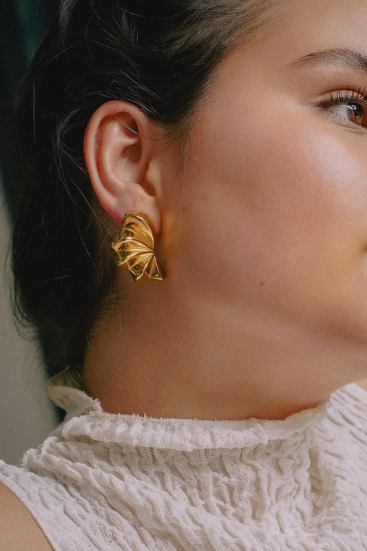 Gouden Oorbellen Dames – Elegante Stijl – Duurzaam Ontwerp 1