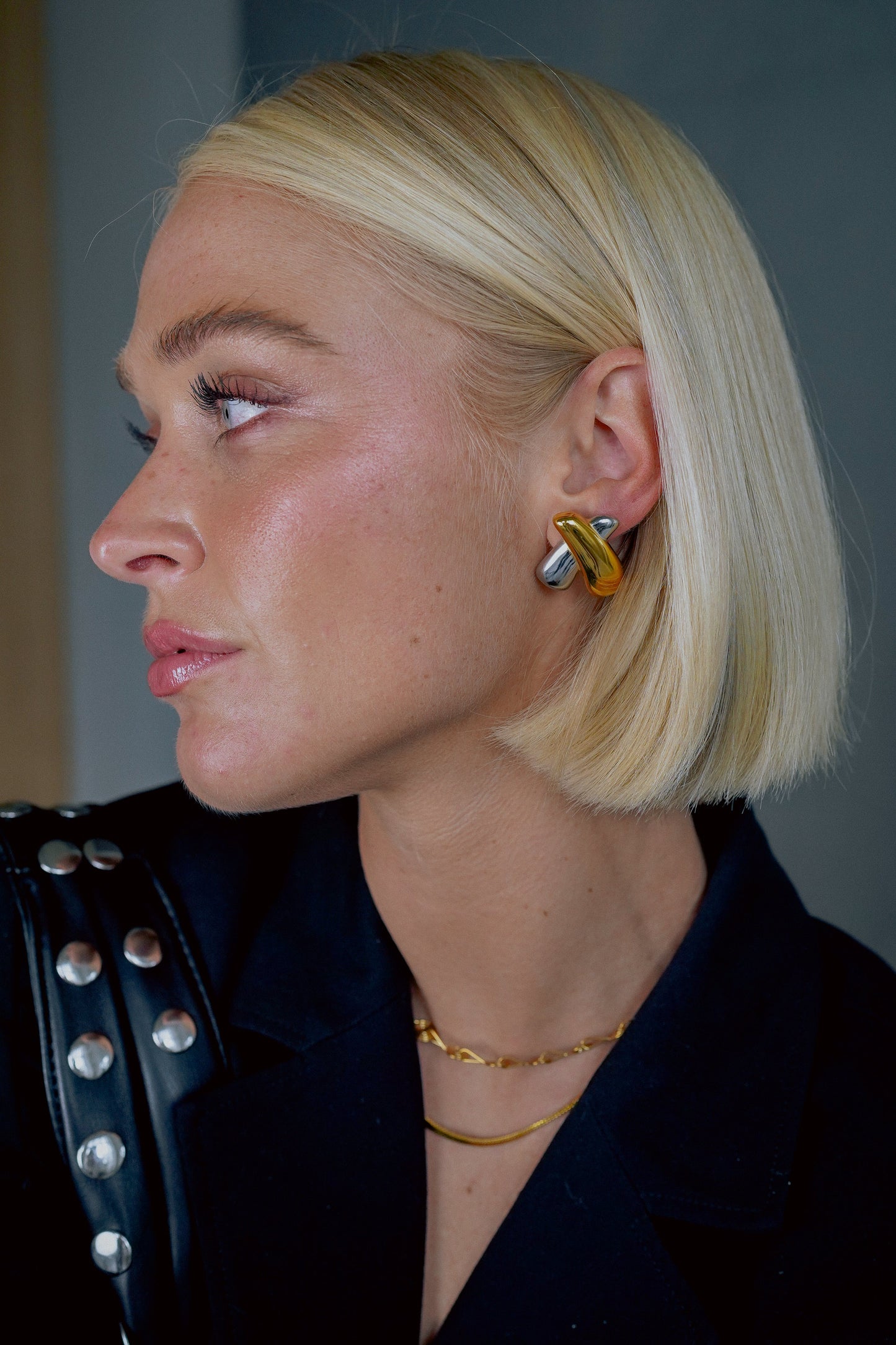 Gouden Oorbellen Dames – Elegante Stijl – Duurzaam Ontwerp 2