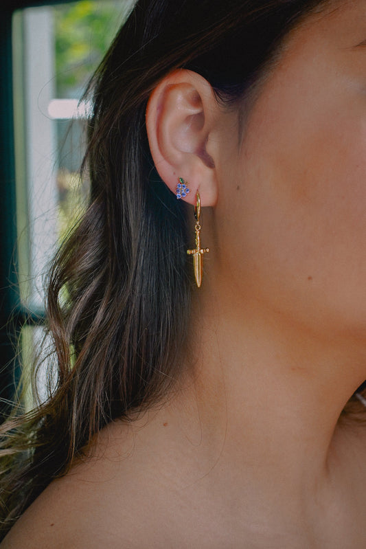 Gouden Oorbellen Dames – Elegante Vergulde Stijl 1