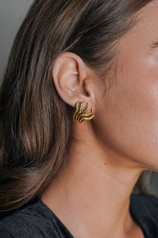 Gouden Oorbellen Dames – Stijlvol Design 1