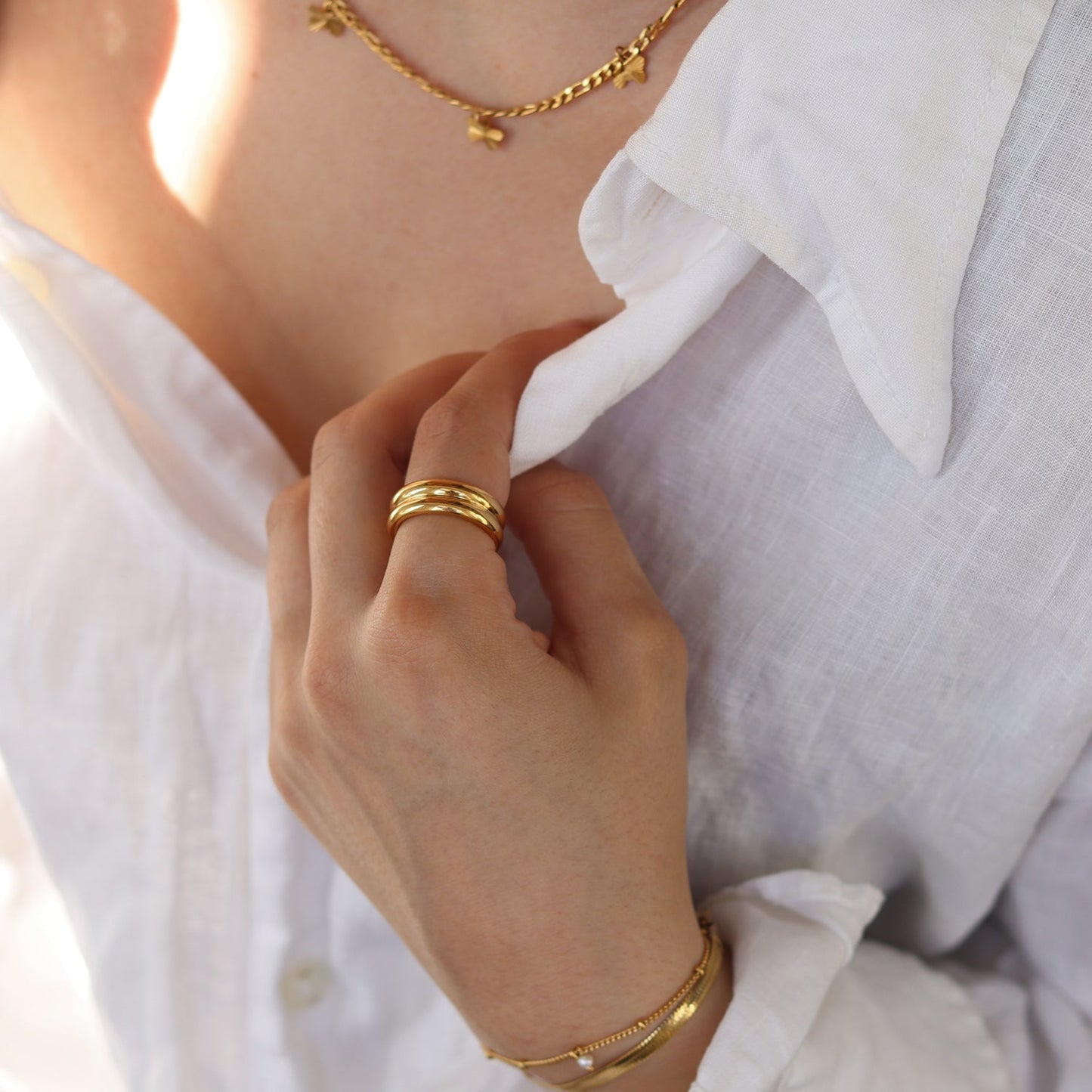 HARDY – Veelzijdige Ring – Trendy Gelaagde Look 3