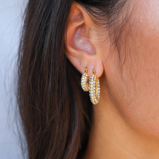 JOY HOOPS – Gouden Oorbellen Dames – Stralend Ontwerp 5