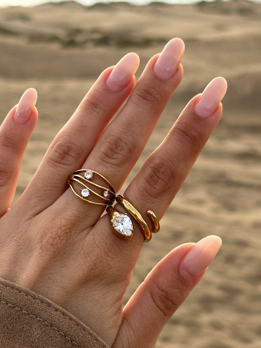 SWIRL – Gouden Ketting Dames – Tijdloze Elegant Sieraad 1