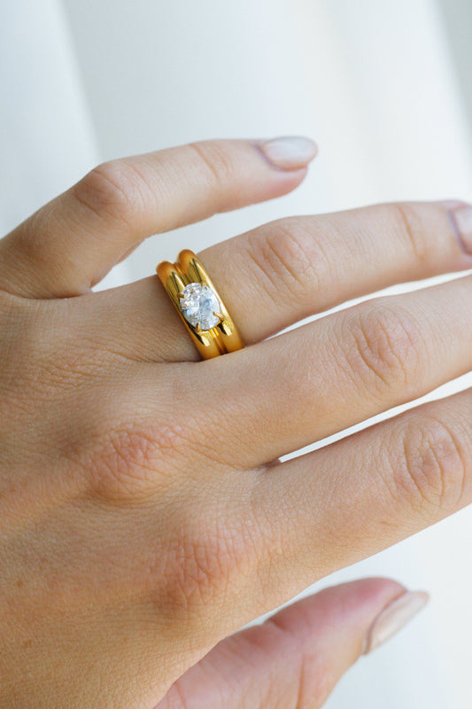 Vergulde Ring – Duurzaam Ontwerp – Krasbestendig Accessoire 1