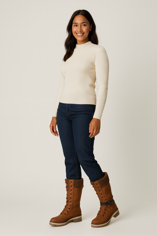 WINTERLAARZEN DAMES – Gevoerde Regenlaarzen – Comfortabele Pasvorm 1