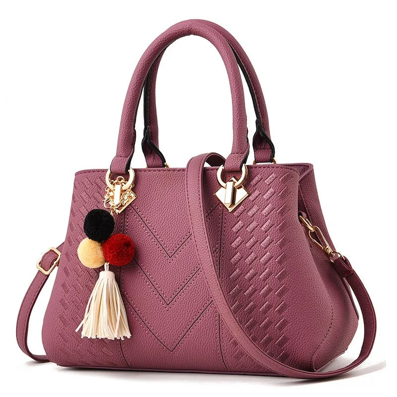 Variant image for Dames Schoudertas Bruin One Size Echt Leer Vintage Handtas-7
