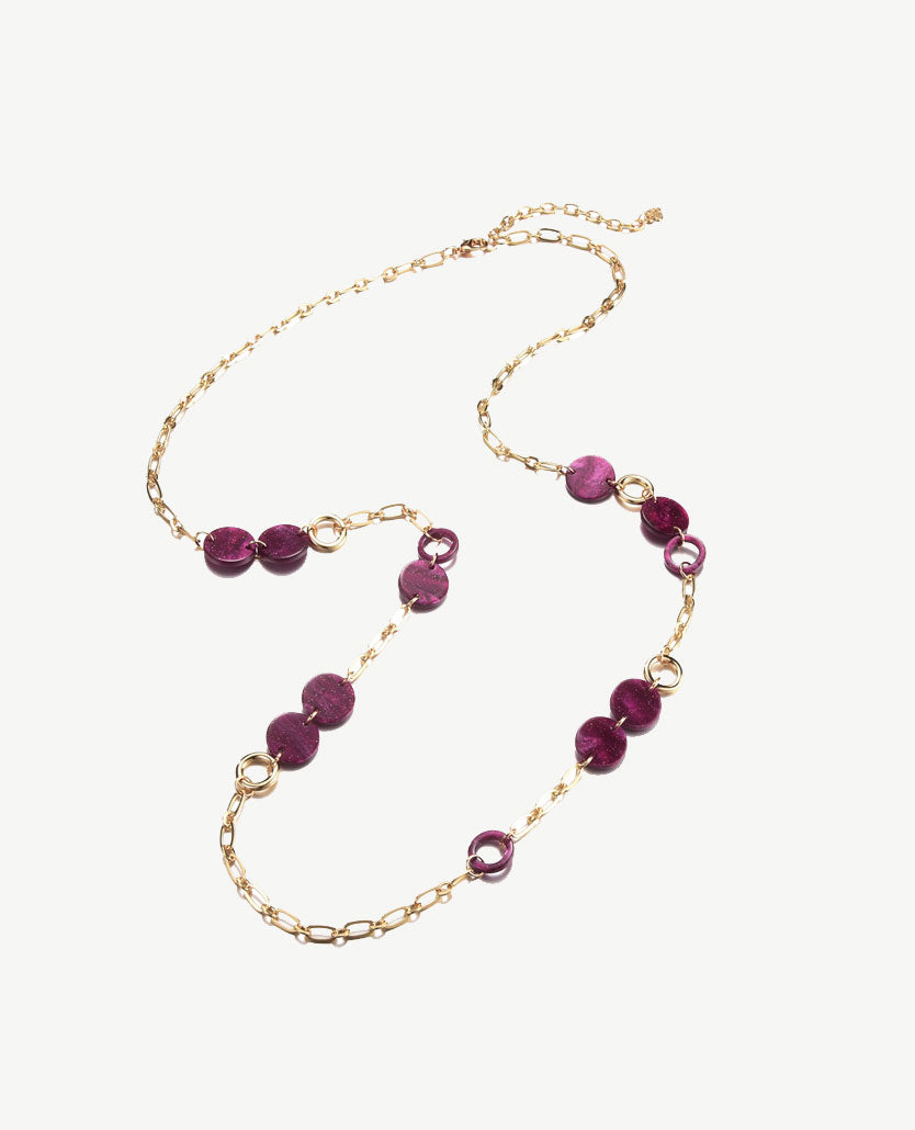 Lange Ketting Dames – Sprankelend Ontwerp – Unieke Kleurenmix 1