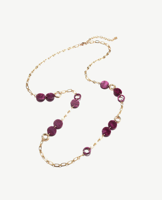 Lange Ketting Dames – Sprankelend Ontwerp – Unieke Kleurenmix 1