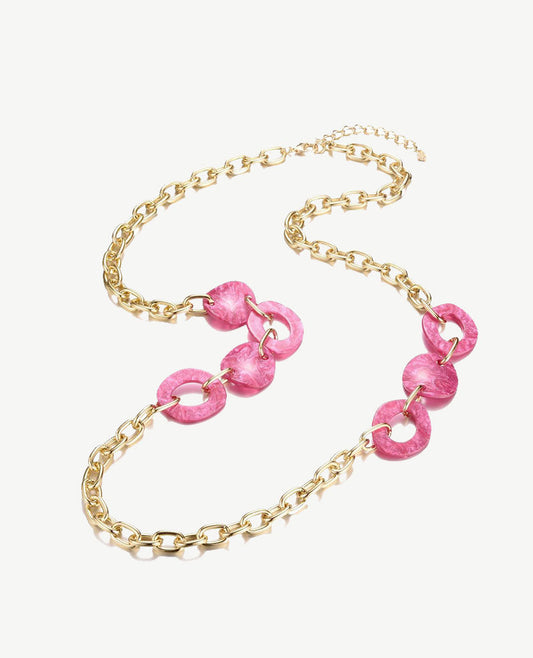 Lange Gouden Ketting Dames – Charmant Ontwerp 1