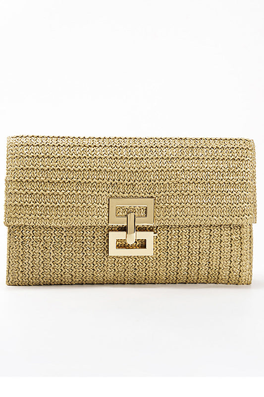 LISANNE – Geweven Clutch Tas – Lichtgewicht & Trendy 1