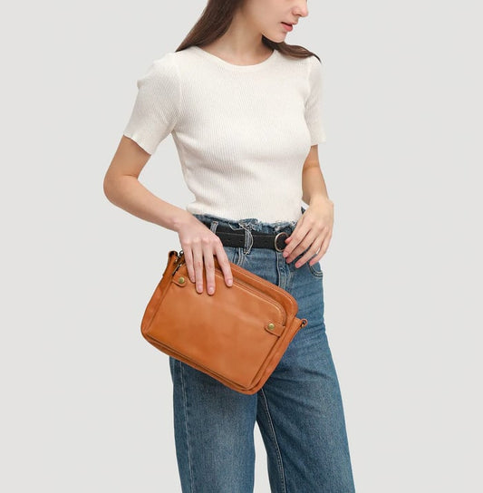 LISA – Handgemaakte Schoudertas Dames – Ruime Capaciteit 2
