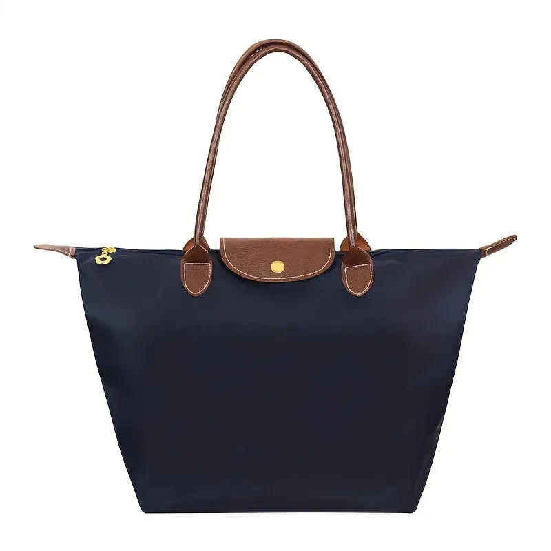 Dames Schoudertas Zwart 30x25x10 cm Gepolijst Leer-6