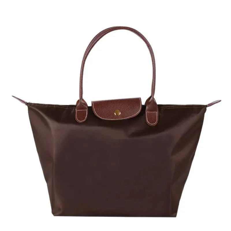 Dames Schoudertas Zwart 30x25x10 cm Gepolijst Leer-5