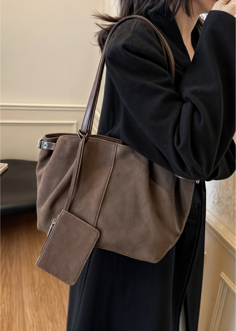 LISSA – Luxe Suède Handtas Dames – Elegant & Ruim 4