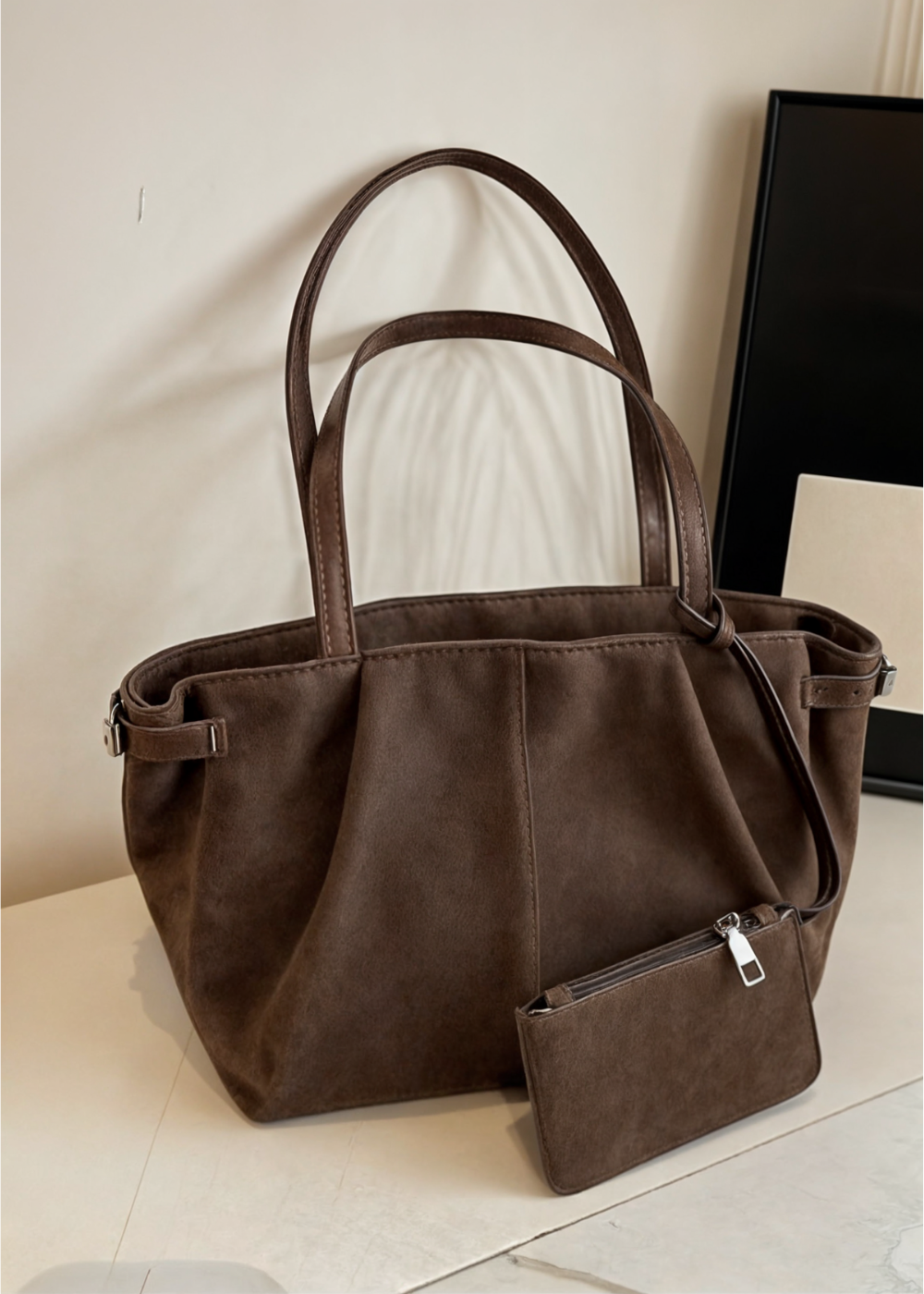 LISSA – Luxe Suède Handtas Dames – Elegant & Ruim 6
