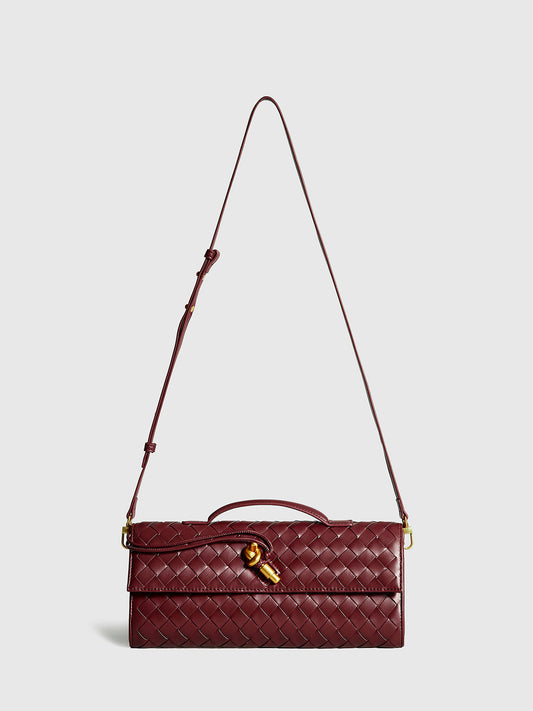 EMMA – Gevlochten Schoudertas Dames – Tijdloos Design 5