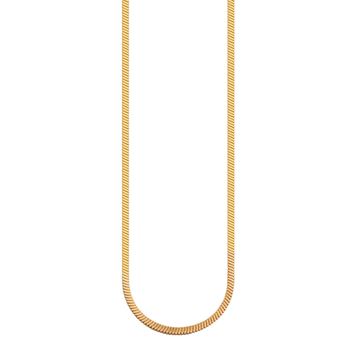 BOLD FLAT KETTING – Elegant Design voor Dames 0