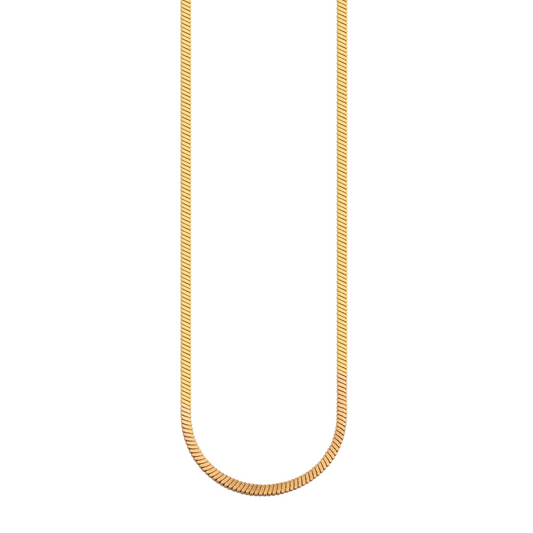 BOLD FLAT KETTING – Elegant Design voor Dames 0