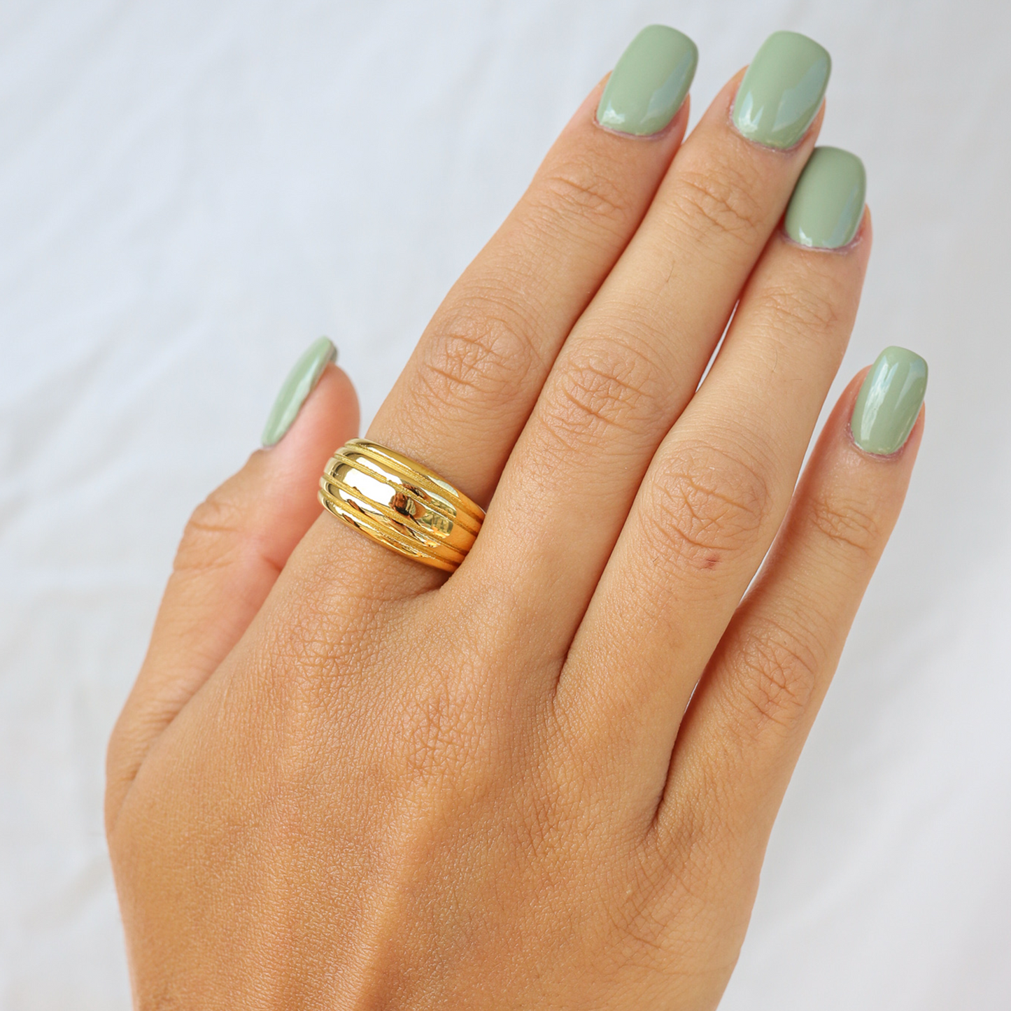 BOWY – Statement Ring – Uniek Gelaagd Ontwerp 1