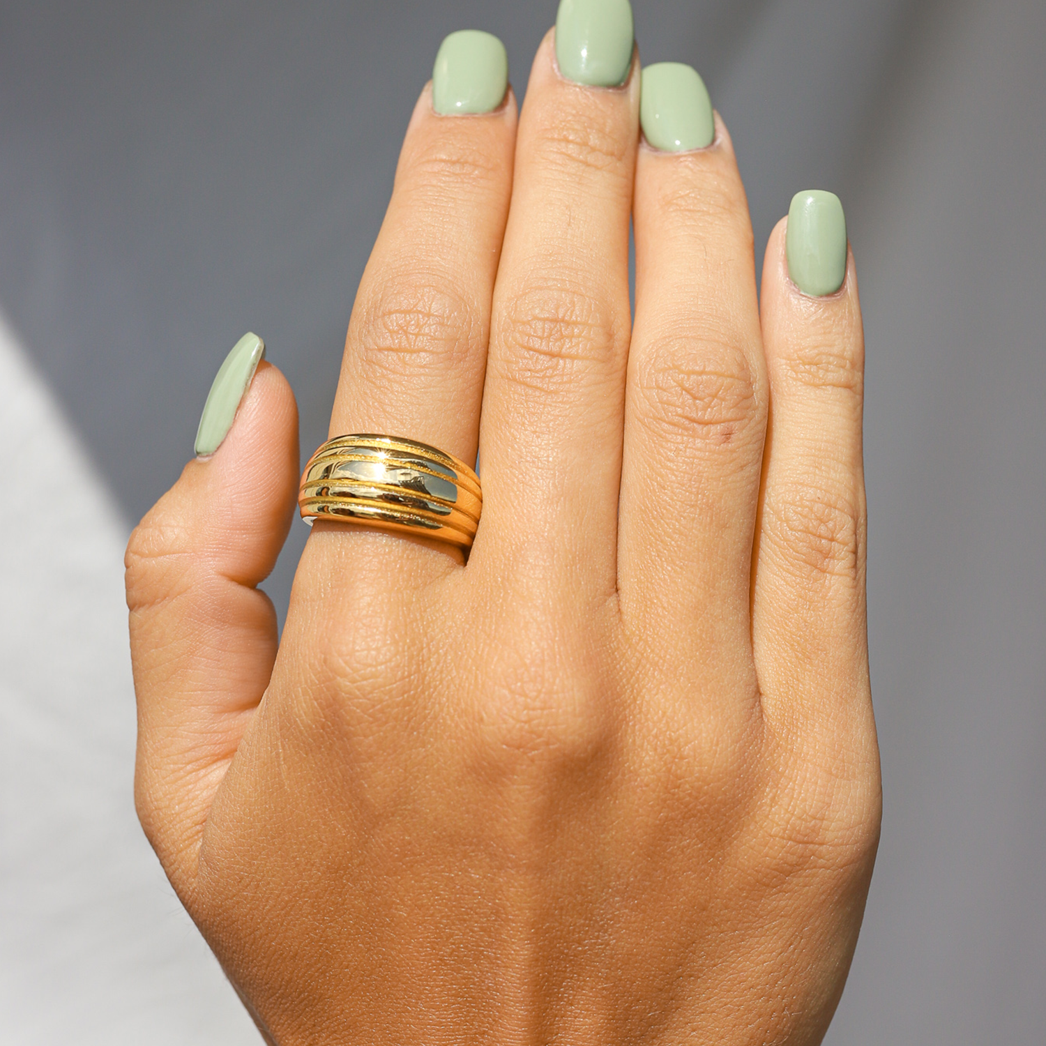 BOWY – Statement Ring – Uniek Gelaagd Ontwerp 2