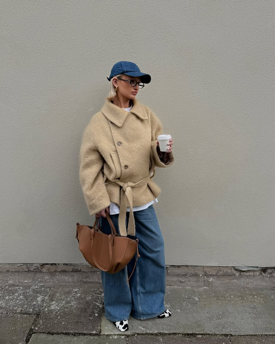 Beige Winterjas Dames – Comfortabele Oversized Pasvorm 0