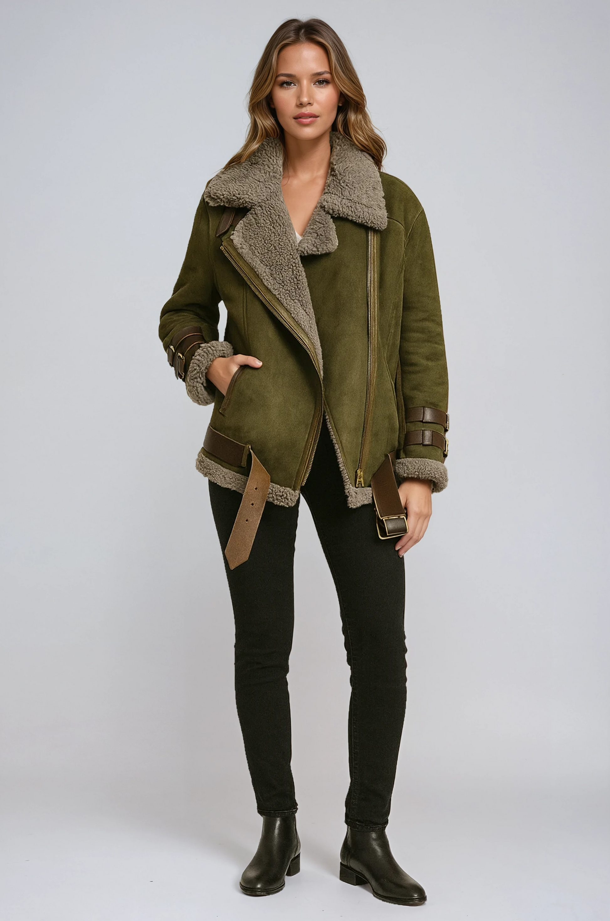 Biker Jas – Warme Voering – Stijlvolle Pasvorm 3