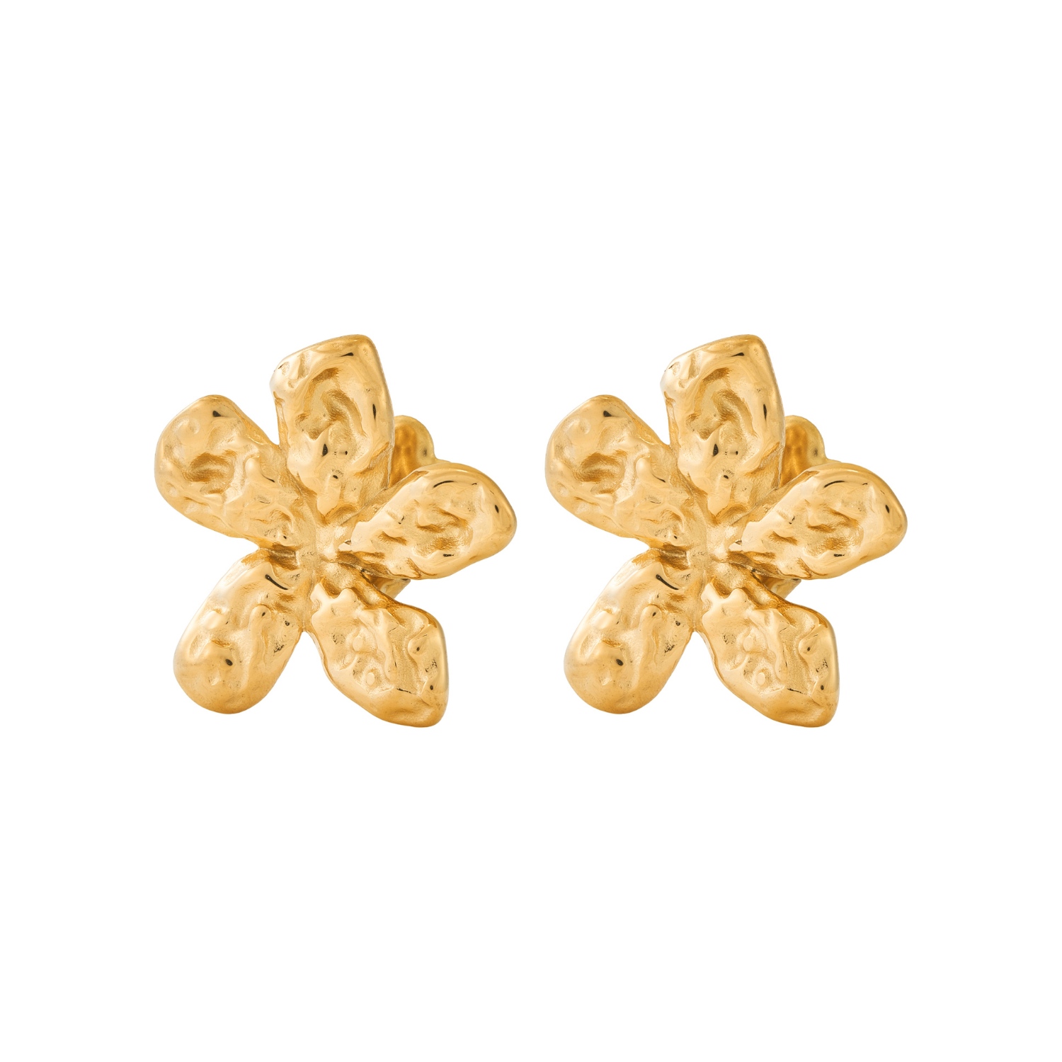 Bloemige Oorbellen Dames – Elegante Statement Oorbellen 0