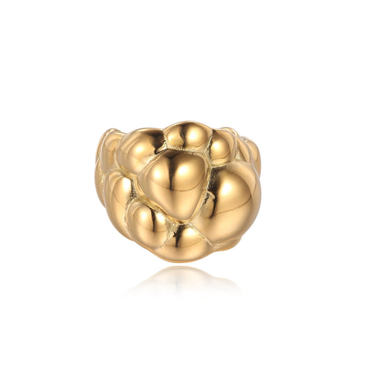 Bubble Dome Ring – Duurzaam Design – Krasbestendig Accessoire 0