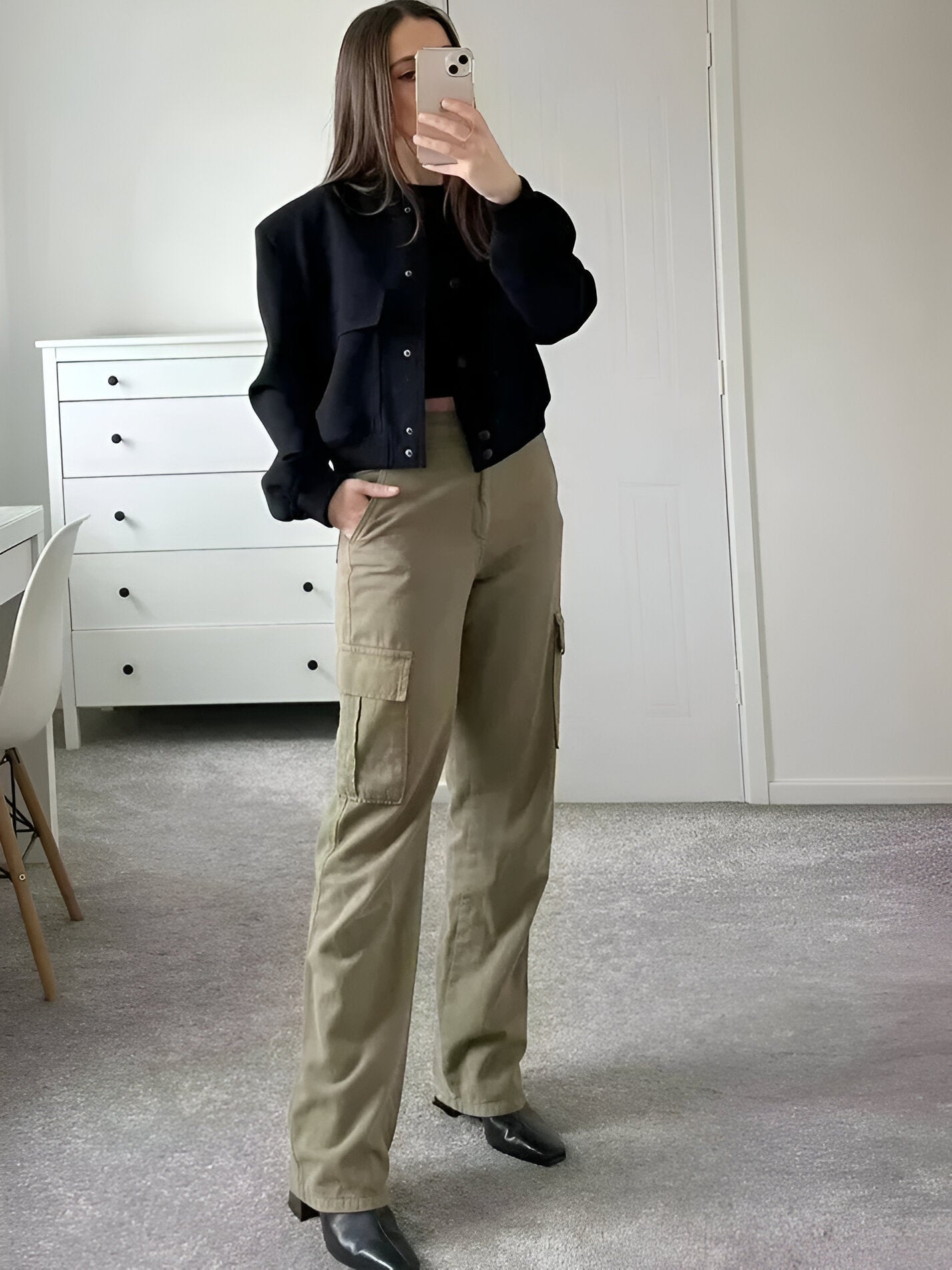 Cropped Bomberjack Dames – Stijlvolle Casual Look 4