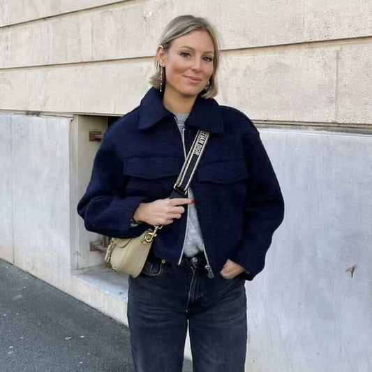 DAMES BOMBERJACK – Moderne City-Chic Look 1