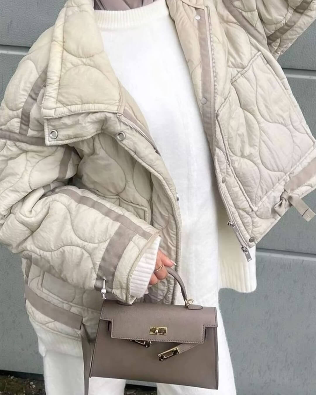 DAMES PUFFER WINTERJAS – Moderne Stijl 5