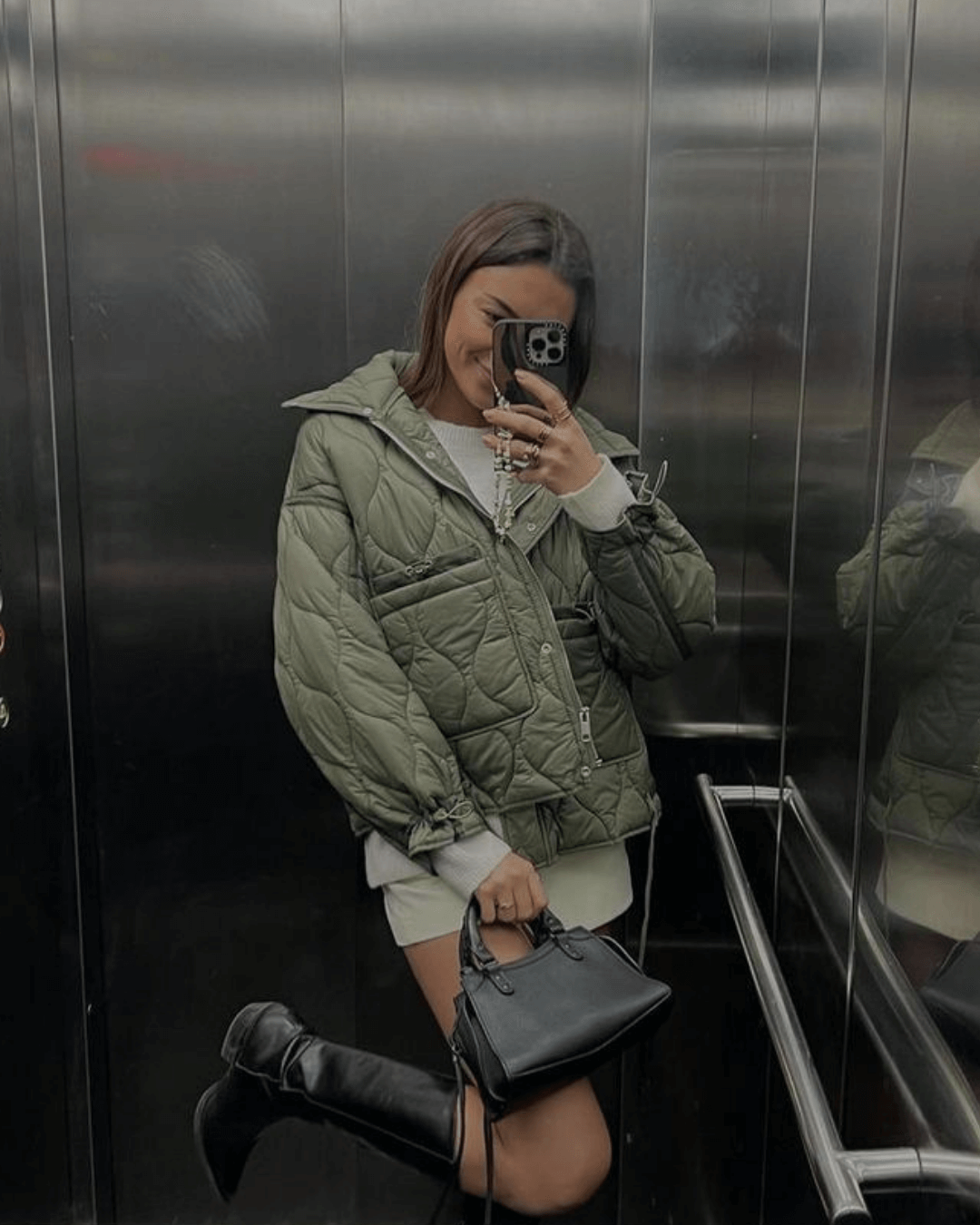 DAMES PUFFER WINTERJAS – Moderne Stijl 6