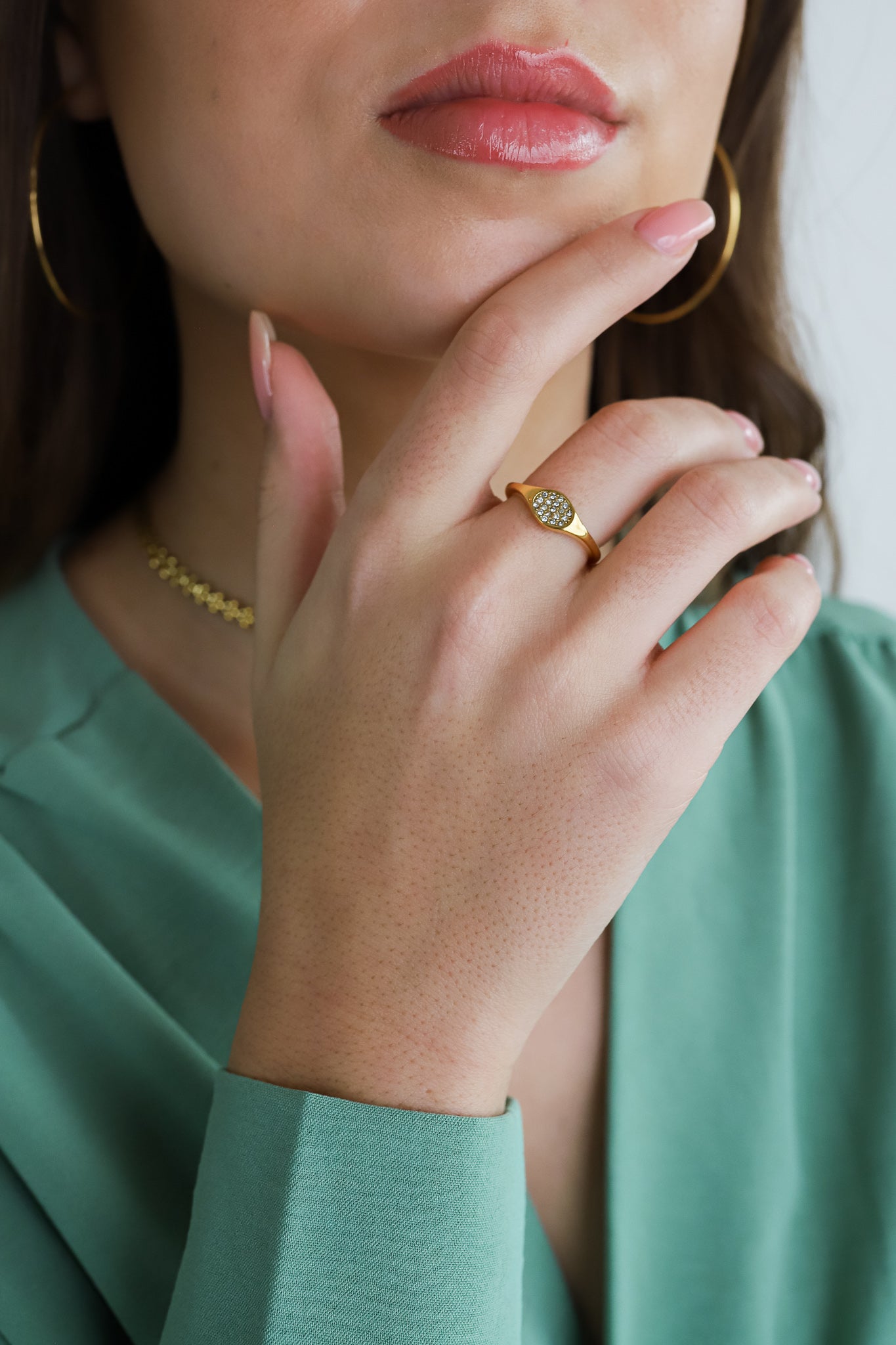 DISC. – Sprankelende Ring – Glamoureuze Uitstraling 2