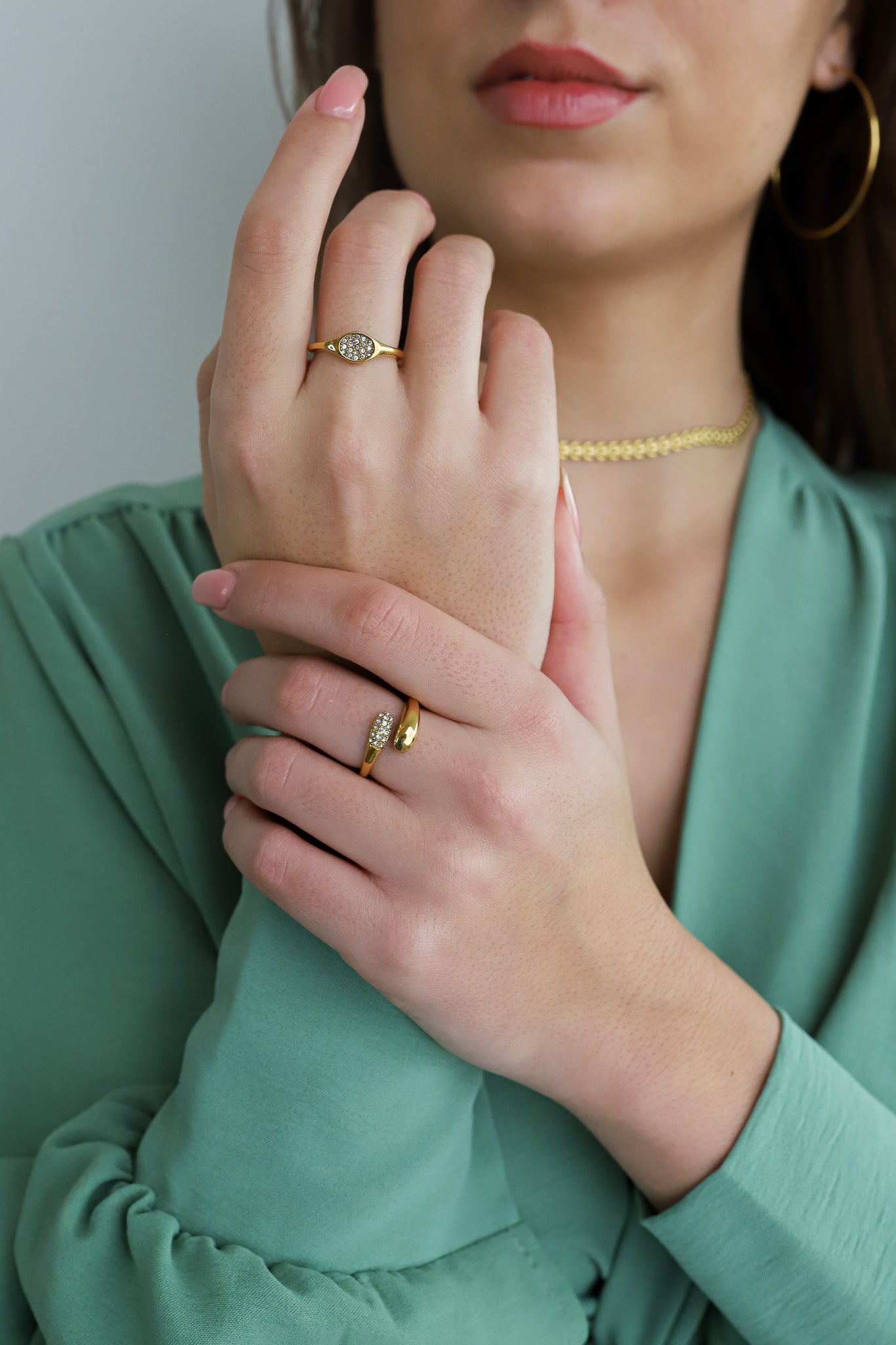 DISC. – Sprankelende Ring – Glamoureuze Uitstraling 3