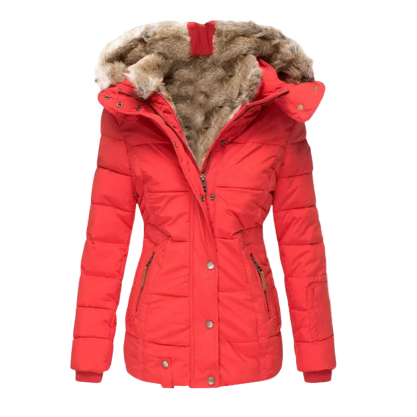 Dames Jas Winter – Lange Puffer Jacket – Warme Gevoerde Capuchon 9