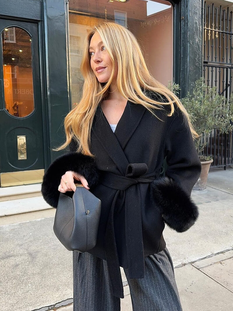 Dames Mantel – Elegante Wrapstijl – Comfortabele Pasvorm 9