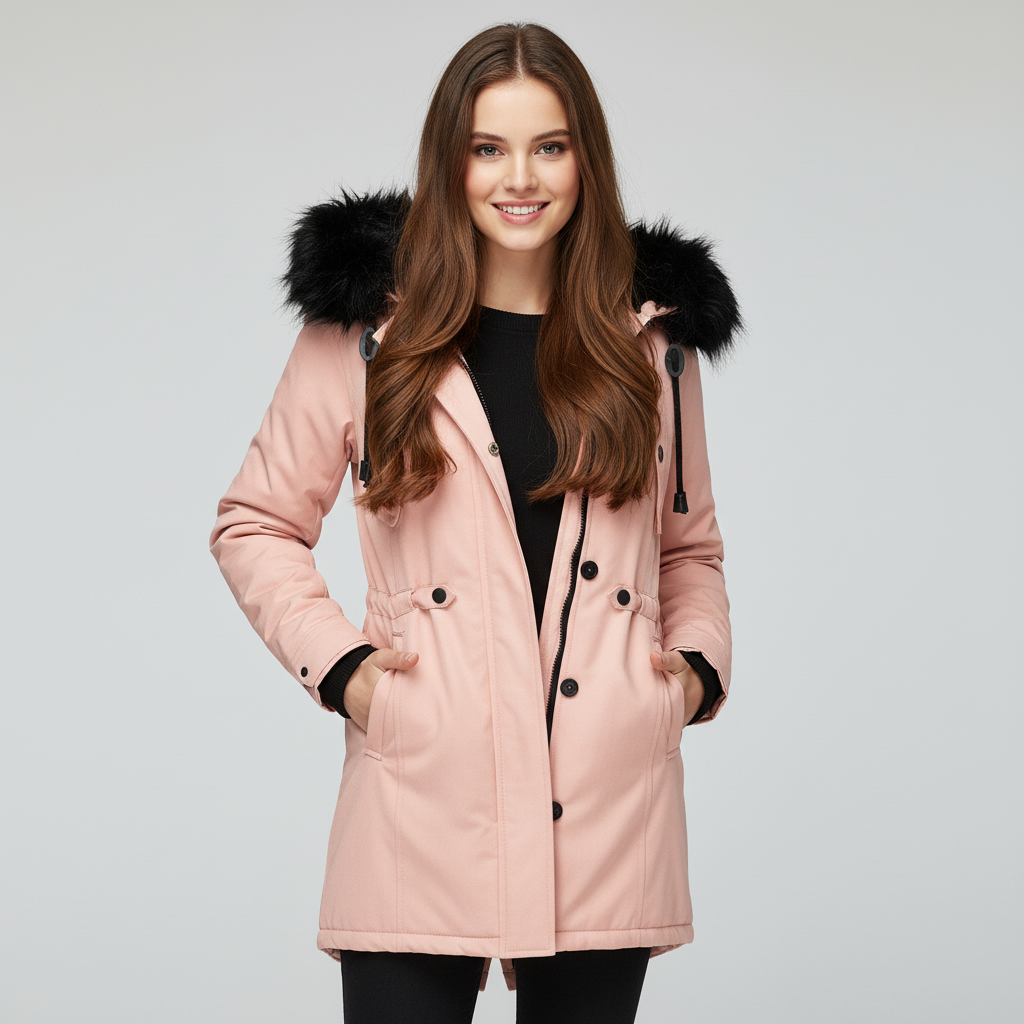 Dames Parka – Verstelbare Taille – Comfortabele Capuchon 3