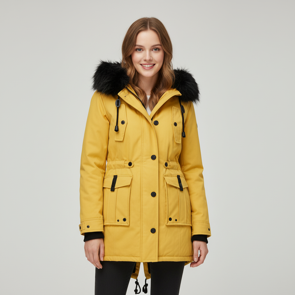 Dames Parka – Verstelbare Taille – Comfortabele Capuchon 5
