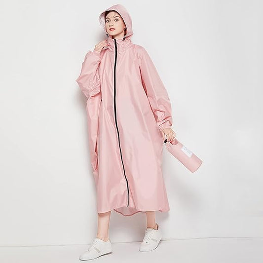 Dames Poncho Regenjas – Lichtgewicht en Compact 0