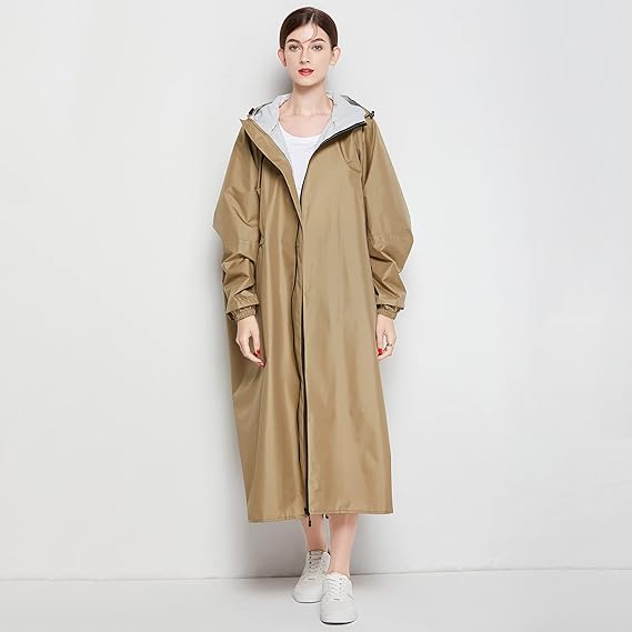 Dames Poncho Regenjas – Lichtgewicht en Compact 7