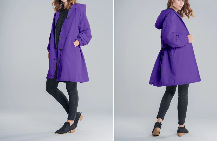 Dames Regenjas – Waterdicht en Verstelbaar 7